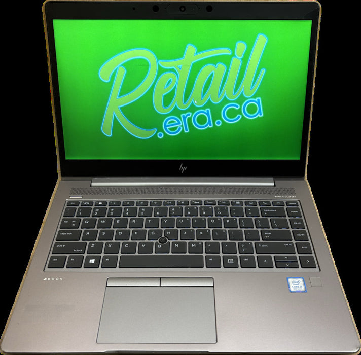 HP ZBook 14u G6 i5-8265U Radeon Pro WX3200 4GB GPU 16GB RAM 256GB SSD READ!  Lap200