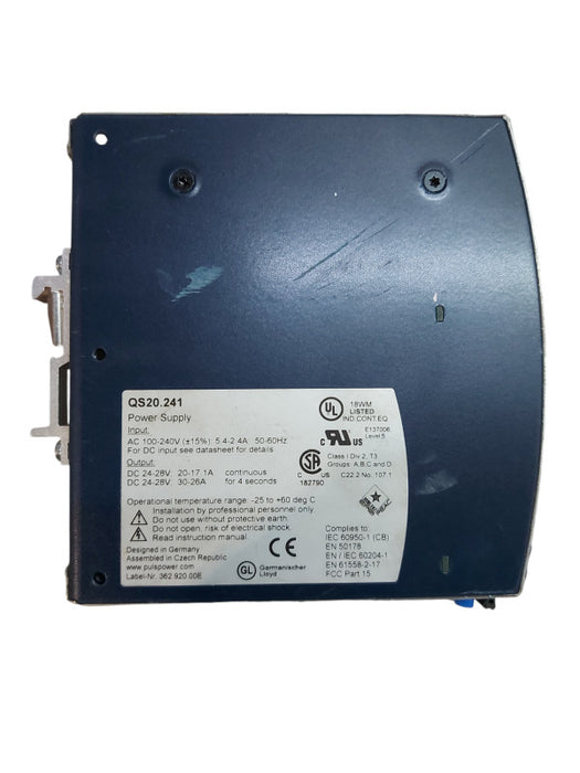 Din Rail Puls Dimension Power Supply QS20.241- Read Desc