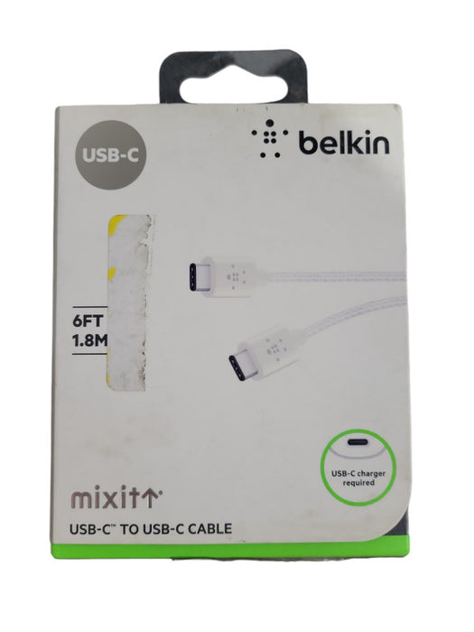 Belkin MIXIT USB-C to USB-C Charge Cable 6FT - GRAY !