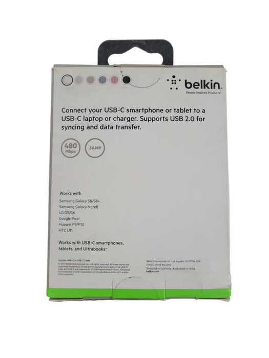 Belkin MIXIT USB-C to USB-C Charge Cable 6FT - GRAY !