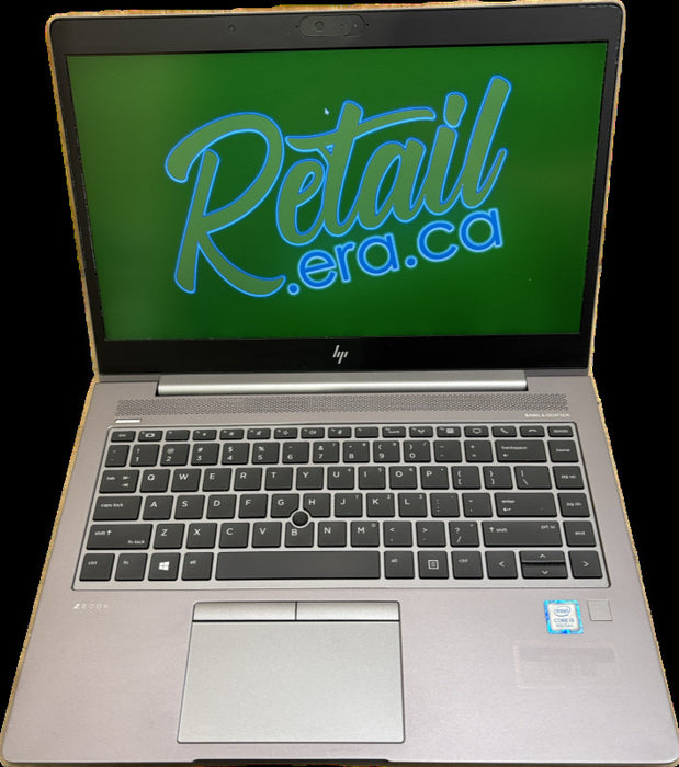 HP ZBook 14u G5 i5-8250U@1.6GHzRadeon PRO WX 3100 2GB GPU 16GB RAM 512GB SSD  Lap200