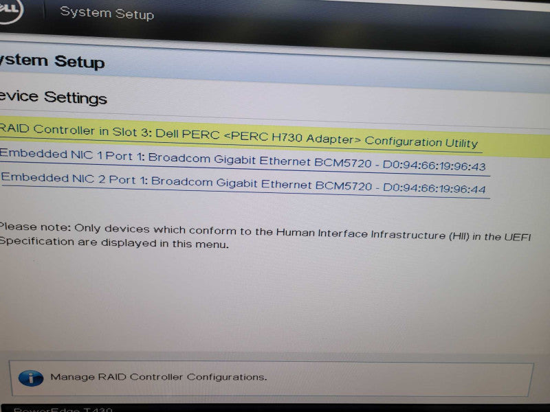 Dell PowerEdge T430 - Xeon E5-2630 v4 | 32GB RAM | NO HDD | PERC H730 %
