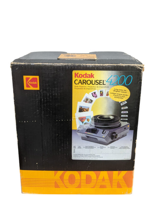 Kodak Carousel Slide Projector 4200 | w/ Remote & Slide Tray | *READ*