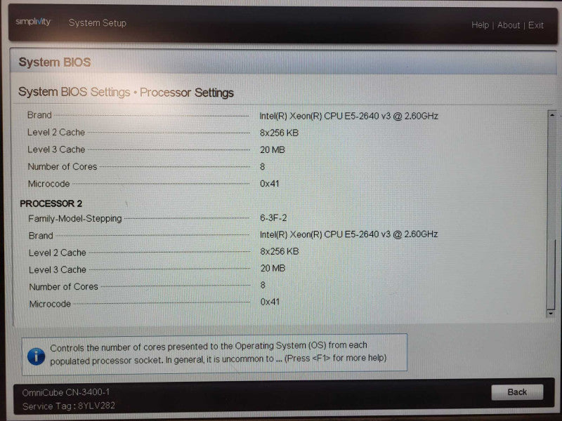 Dell/Simplivity OEMR R730xd 2x E5-2640 v3 @ 2.6GHz 32GB H730PMini H330 2x PSU $