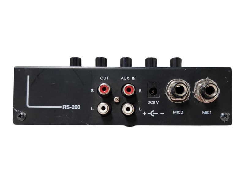 AMX Pre-Amplifier For Karaoke Microphones RS-200, READ