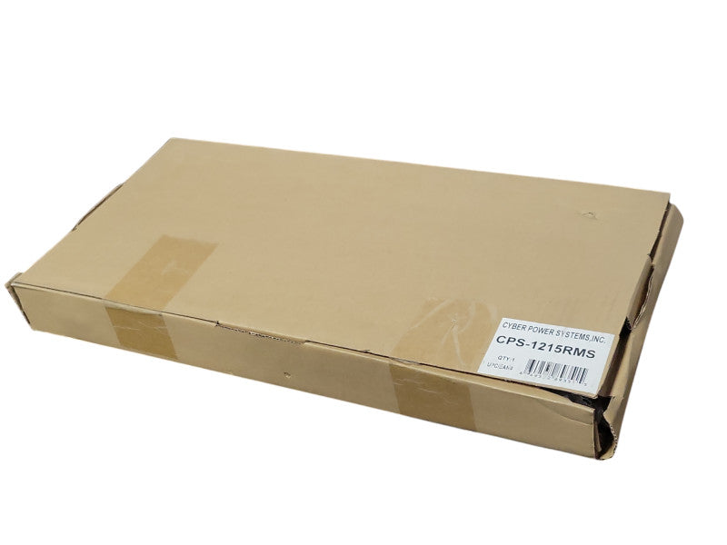 CyberPower CPS1215RMS Surge Protector, 120V/15A, 12 Outlets, 15 Cable Q_