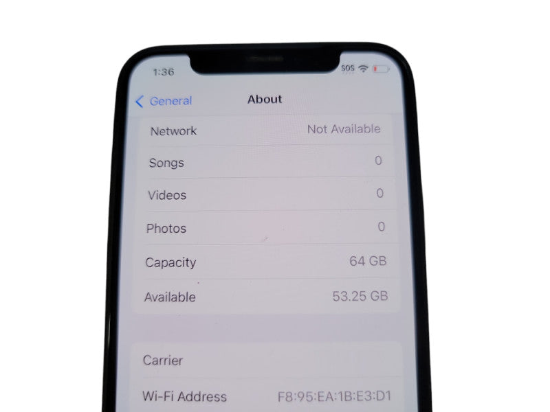 Apple iPhone X - 64GB - White (
