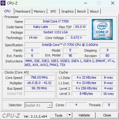 Custom PC ASUS PRIME B250-A Intel Core i7-7700 32GB RAM & 256GB NVMe GTX 1060