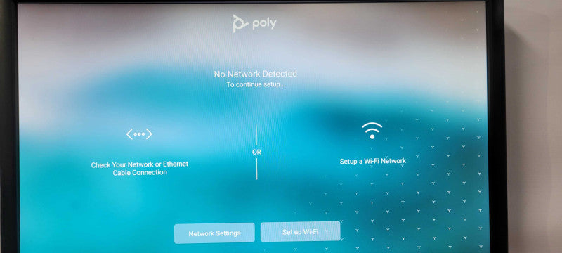 Polycom Poly Studio X30 Video Bar 2201-85930-001 No AC Adapter _