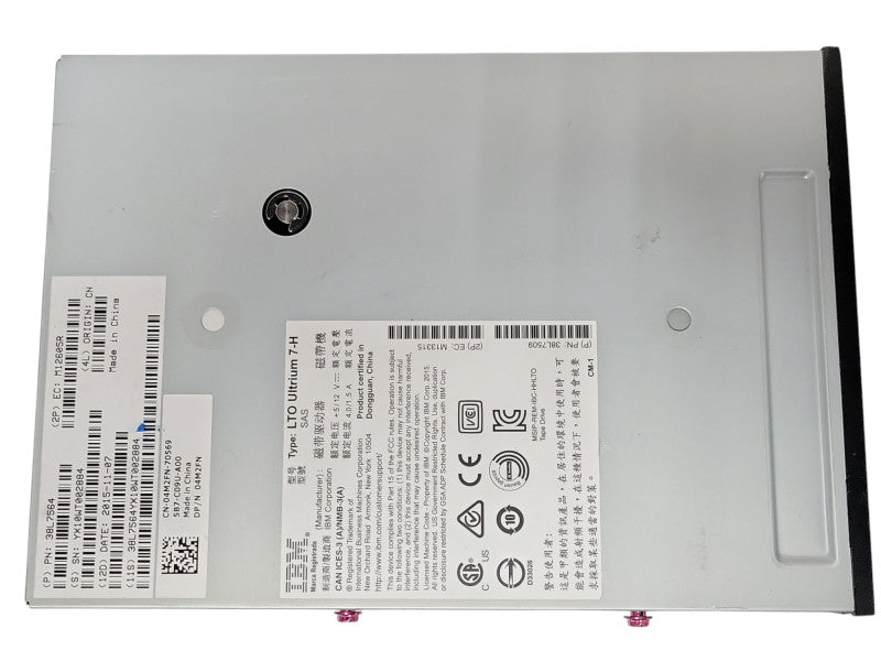 Dell/IBM LTO Ultrium 7-H SAS 38L7509 38L7564 04M2FN Internal tape drive _