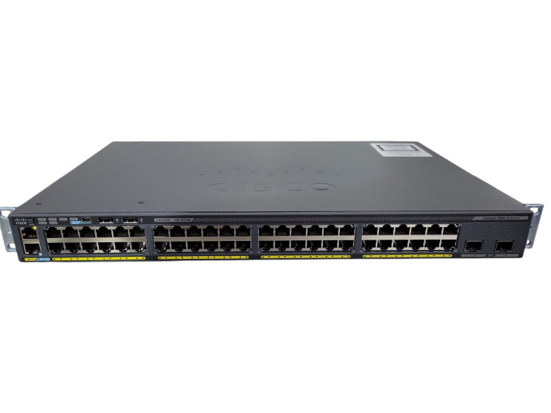 Cisco WS-C2960X-48TD-L V05 | 48-Port Gigabit Network Switch | 2x 10G SFP+ !