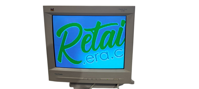 Vintage ViewSonic G790  Series 20” CRT Retro PC Monitor