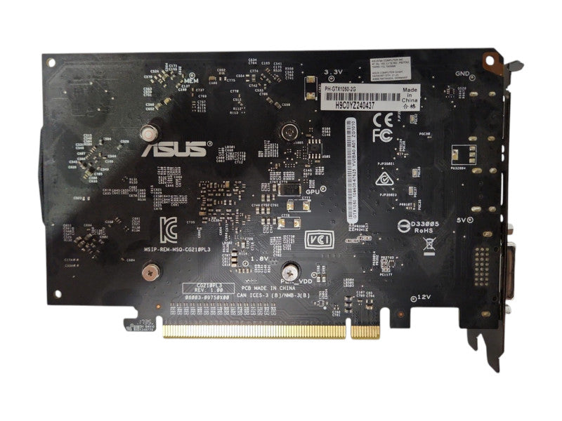 ASUS PH-GTX1050-2G NVIDIA GeForce GTX 1050 2GB Graphics Card