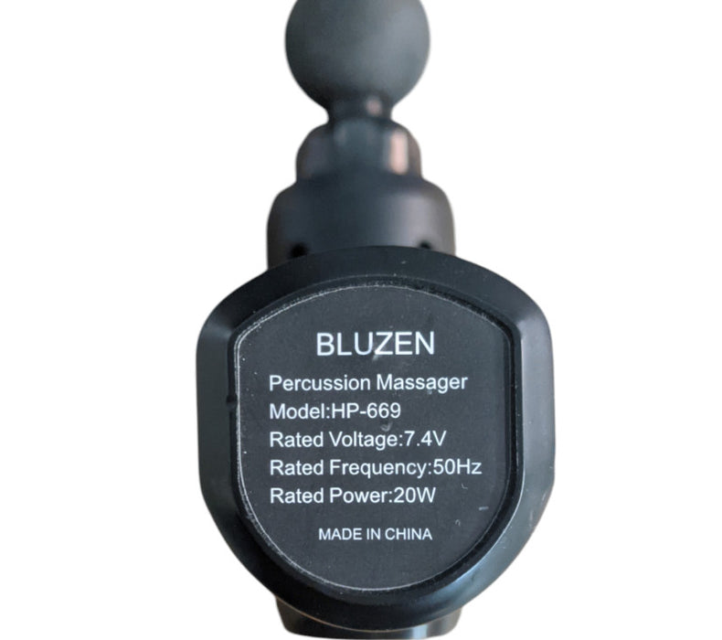 Bluezen Percussion Massager HP-669 | 1 Attachment | w/ Adapter