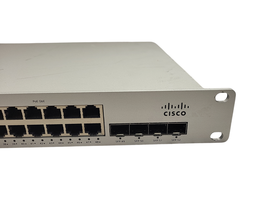 Cisco Meraki MS220-48FP 48-Port Gigabit PoE Cloud Switch UNCLAIMED Q$