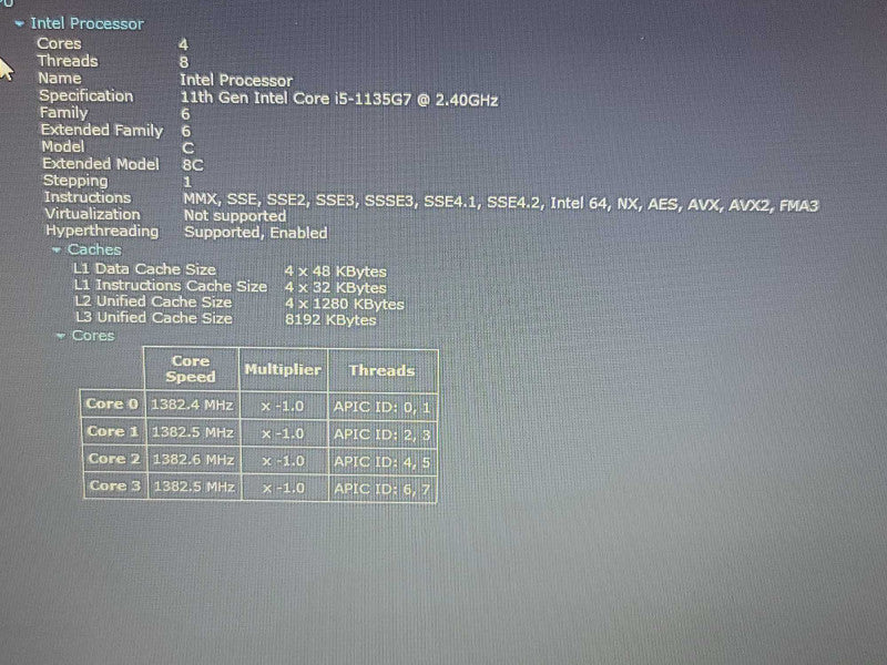 Dell Latitude 3520| i5-1135G7| 8GB DDR4| 512GB SSD READ β Lap200