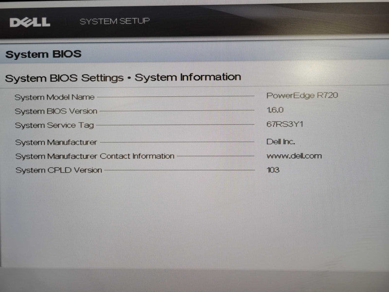 Dell R720 2U 8x 2.5" | 2x Xeon E5-2620 @2.00GHz 6C, 48GB Ram, H310 Min !