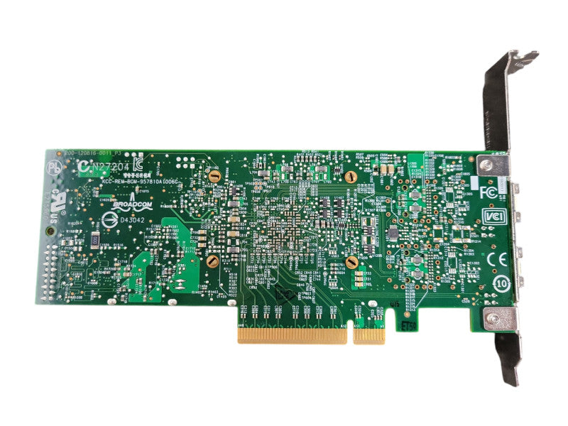 Dell Broadcom 57810S Dual Port 10Gb SFP+ PCIe Network Adapter | 0N20KJ !