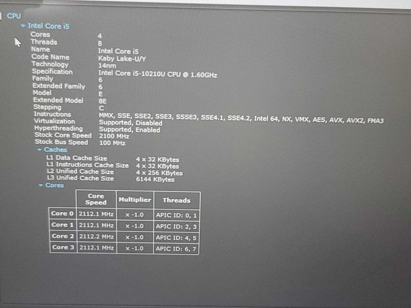 Lenovo ThinkPad T490| i5-10210U| 16GB DDR4| 256GB SSD  β Lap200