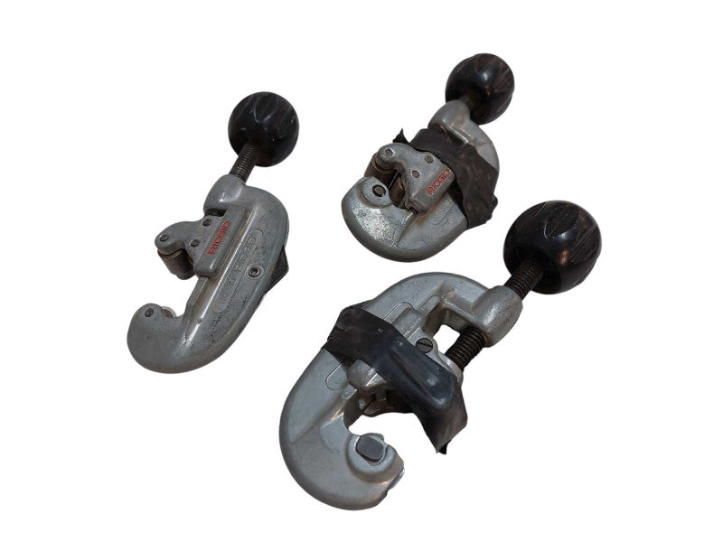 3 Rigid Pipe Cutters with some new cutting wheels  =