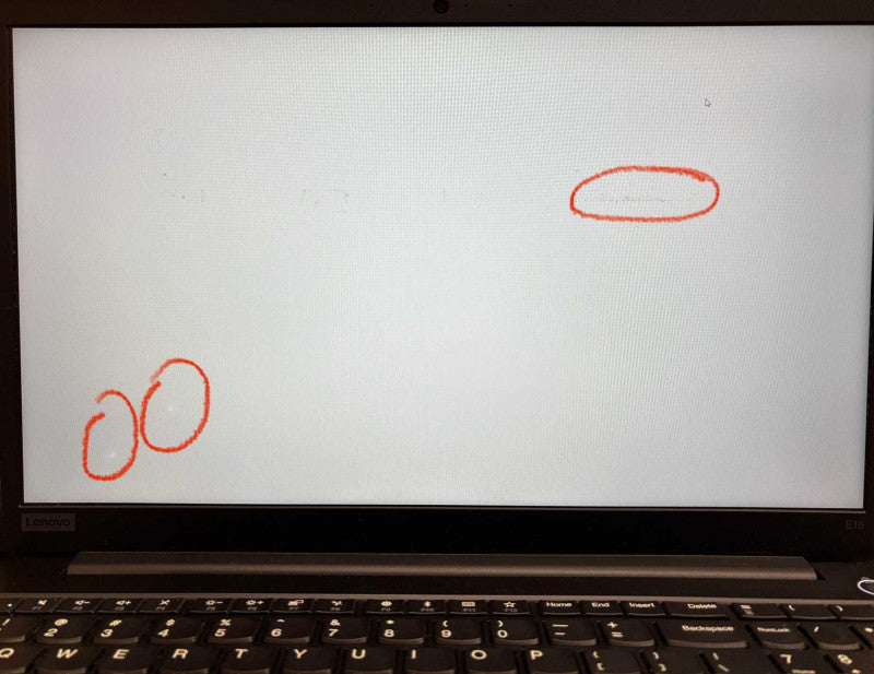 Lenovo ThinkPad E15 i5-10210U@1.6GHz 16GB RAM 256SSD LCD Stains READ!  Lap200