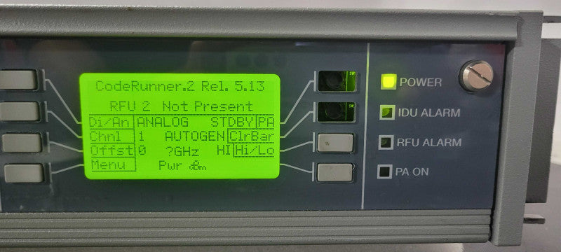 Microwave Radio Communications CodeRunner 2-C/M Transmitter, READ _