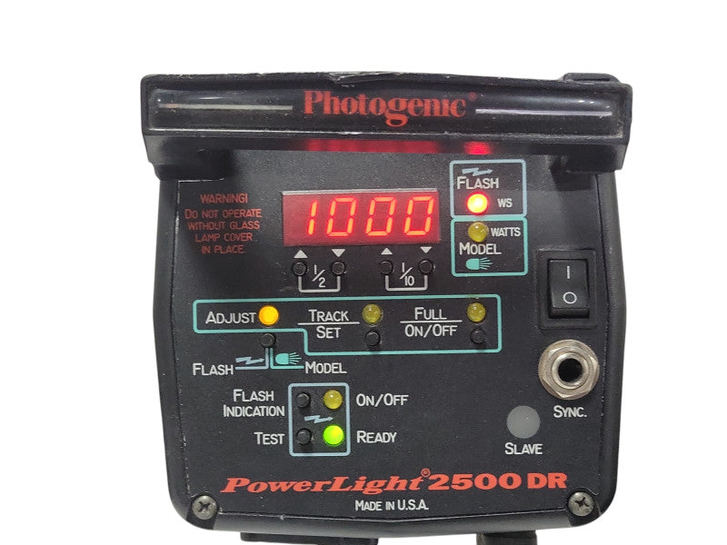 Photogenic Power Light 2500 DR Professional Lighting, READ _