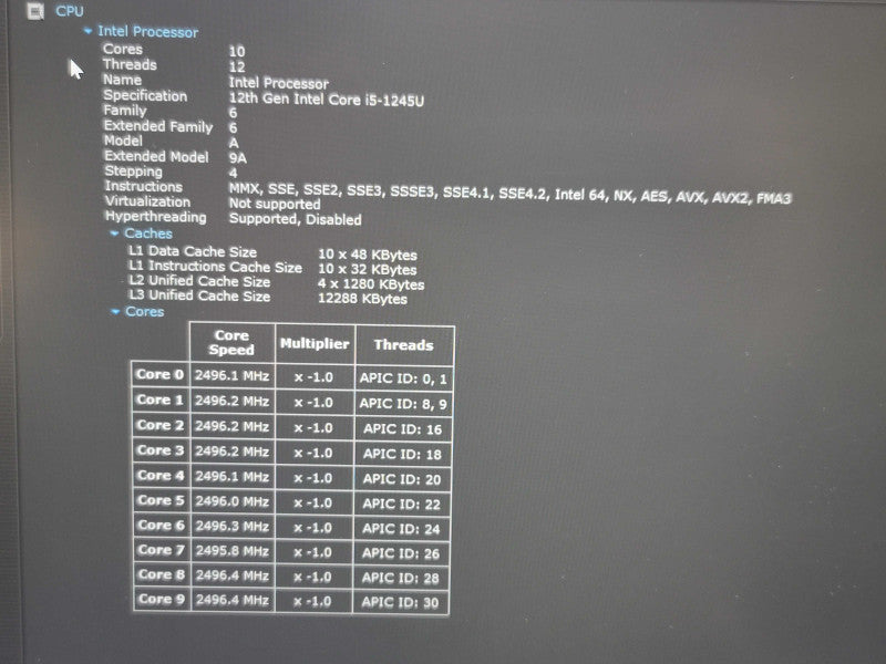 HP EliteBook 840 G9| i5-1245U| 16GB DDR5| 512GB NVMe  β Lap200