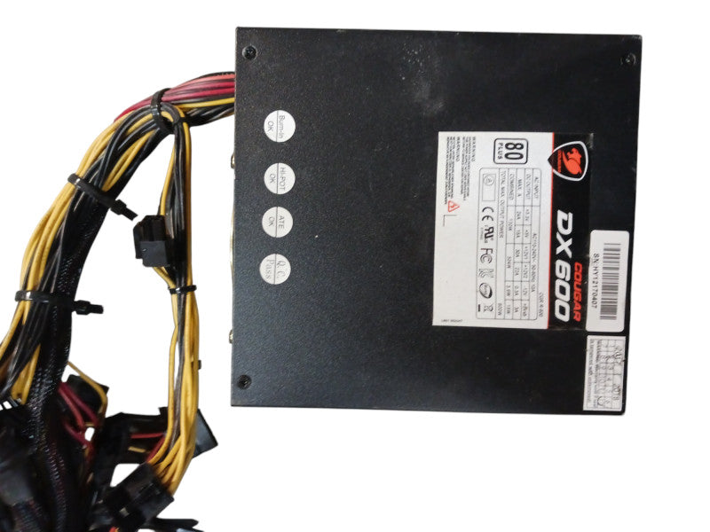 Cougar DX 600W 80 Plus ATX Desktop Power Supply