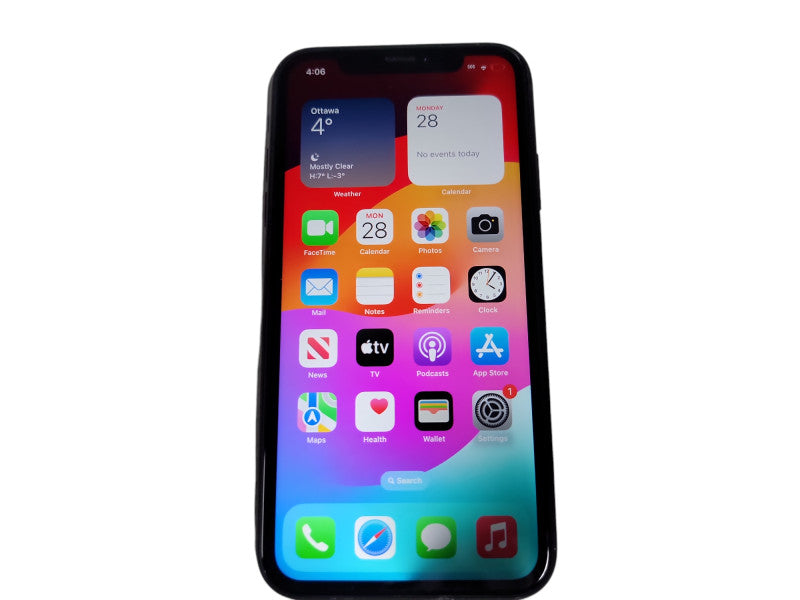 Apple iPhone XR - 64GB - Gray [Read] (