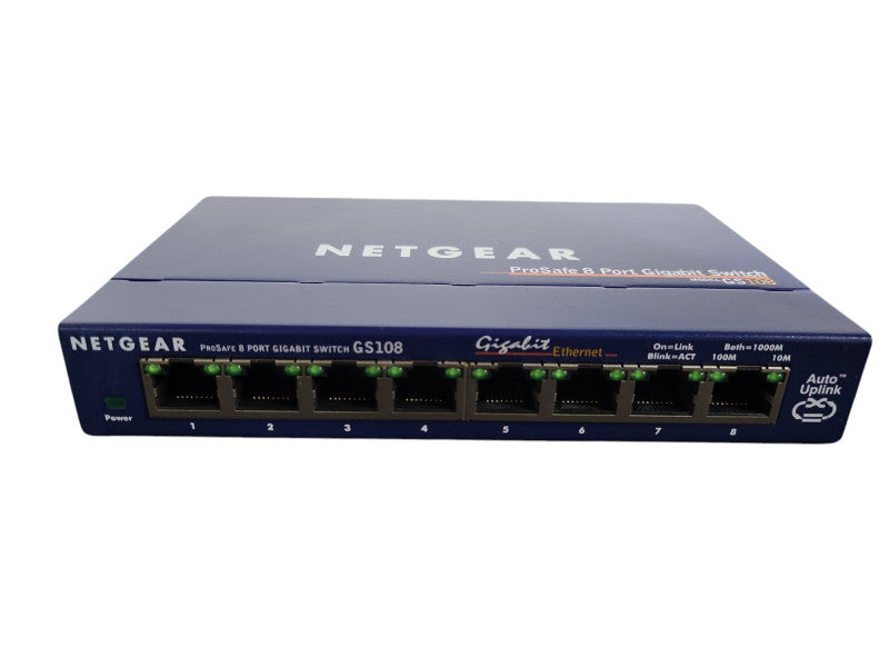 NETGEAR ProSafe 8-Port Gigabit Ethernet Network Switch GS108 V3 !