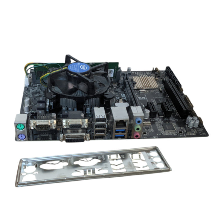 ASUS H110M-C Motherboard | Intel Pentium G4560 @ 3.50GHz | 4GB DDR4 | w/ I/O