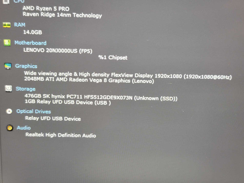 Lenovo ThinkPad T495| Ryzen 5 3500U| 16GB DDR4| 512GB SSD M.2  β Lap200