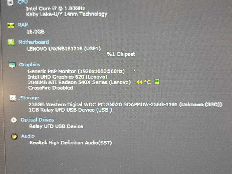 Lenovo ThinkBook 14s-IWL| i7-8565U| 16GB DDR4| 512GB SSD  β BudLap