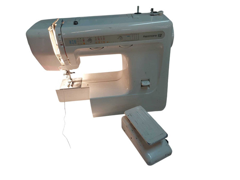Vintage Kenmore 12 Sewing Machine with Foot Pedal  =