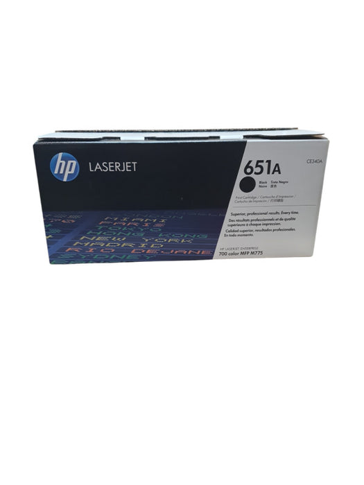 HP 651A Laserjet Black Toner Cartridge CE340A