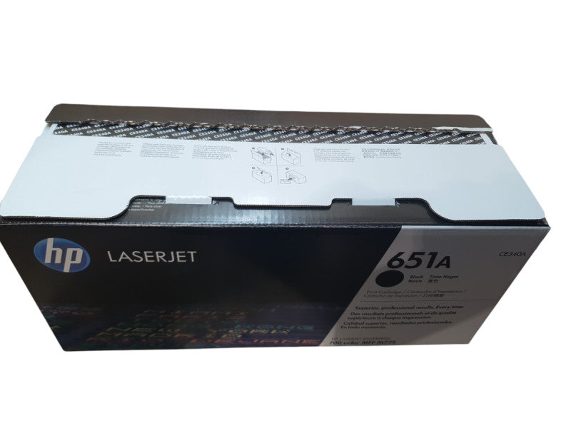 HP 651A Laserjet Black Toner Cartridge CE340A