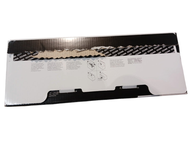 HP 651A CE340A Black Original LaserJet Toner Cartridge - Open Box