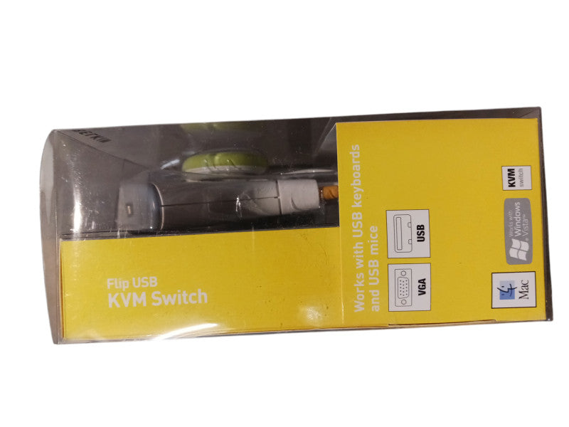 Belkin Flip USB 2-Ports External USB VGA KVM Switch
