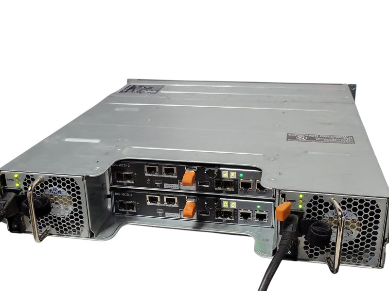 Dell PowerVault MD3820i 24x 2.5" Bays Storage Array, 2x 10G-iSCSI-2 Modules _