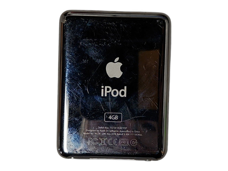Apple iPod Nano 3rd Generation, 4GB, Model: A1236