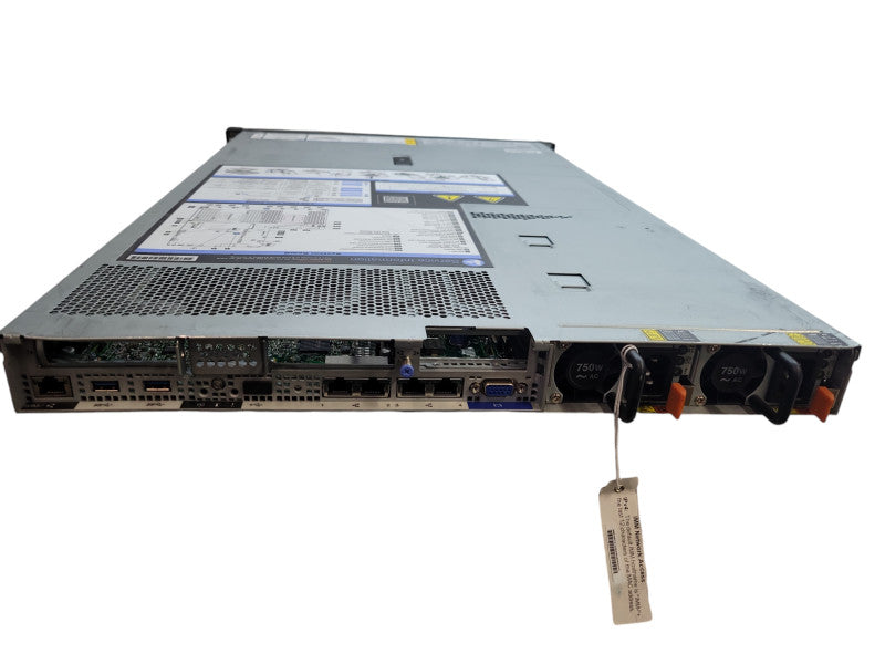 Lenovo SystemX 3550 M5 2x Xeon E5-2698v4 64GB RAM NO HDD AVAGO RAI _