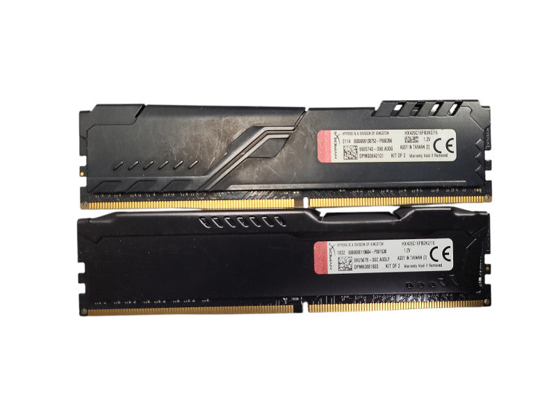 Kingston HyperX Fury 16GB (2x8GB) DDR4-2666 RAM (HX426C16FB3K2/16) $