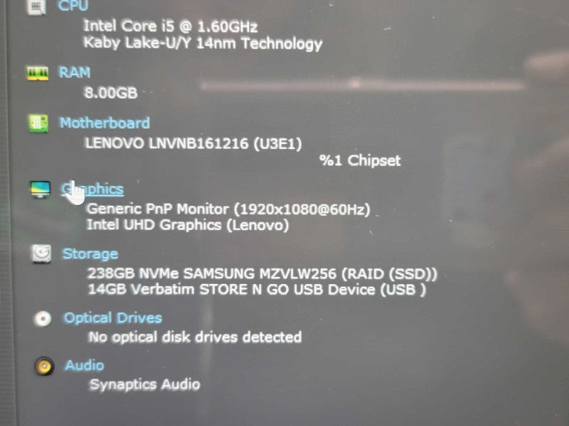 Lenovo IdeaPad FLEX-14IML | i5-10210U| 8GB RAM| 256GB SSD READ  β Lap200