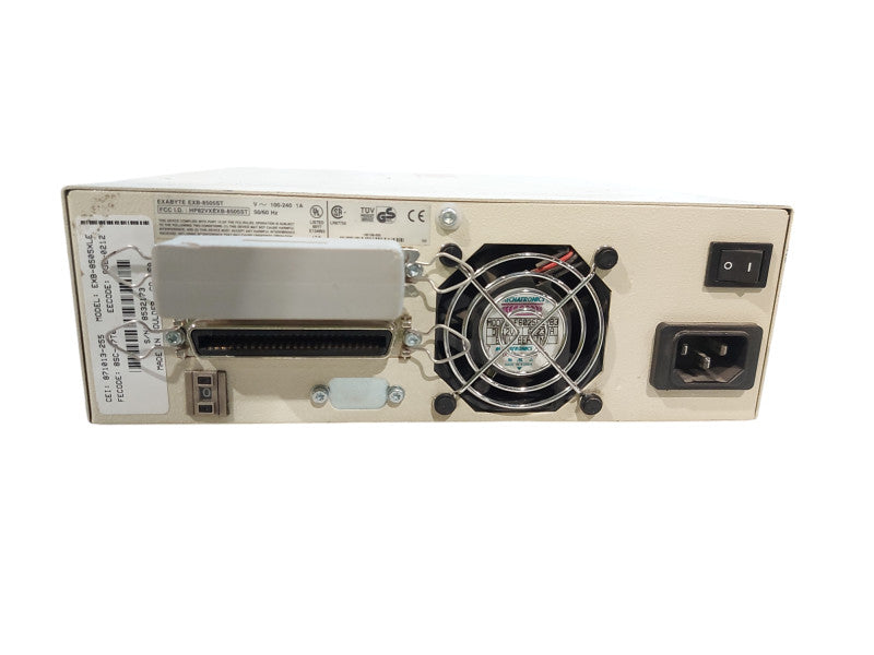 Exabyte 8505ST  8505 5-10GB SCSI External 8mm Tape Drive