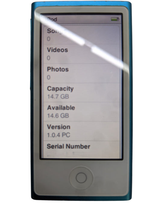 Apple iPod Nano Touch 7th Generation | A1446 | 16GB | MD477C