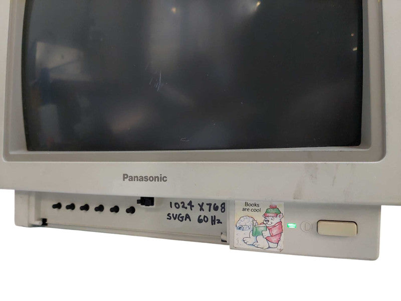 Panasonic PanaSync CRT 13" Monitor Model: C1381i =