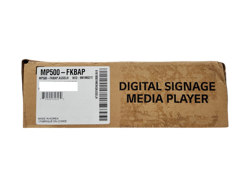 *New OPEN BOX* LG MP500 Digital Signage Media Player, MP500-FKBAP Q
