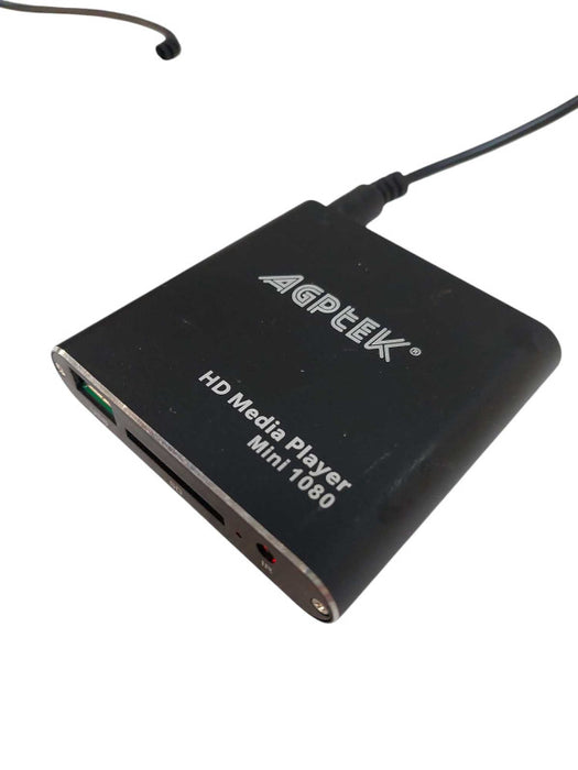 Bundle of 2 AGPTEK HD Media Player Mini 1080 with 1 Remote  =
