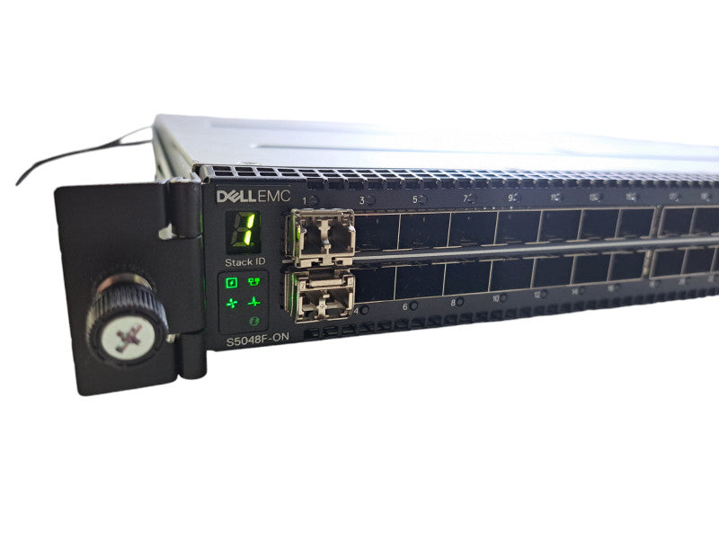 Dell S5048F-ON | 48-Port 25GbE SFP28, 6-Port 100GbE QSFP28 | 2x 750W PSU's